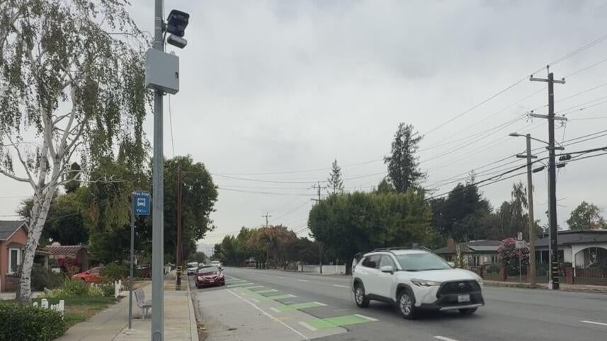 San Jose begins installing speed cameras along Saratoga Avenue — CBS Bay Area (KPIX), Los Gatos Schools news