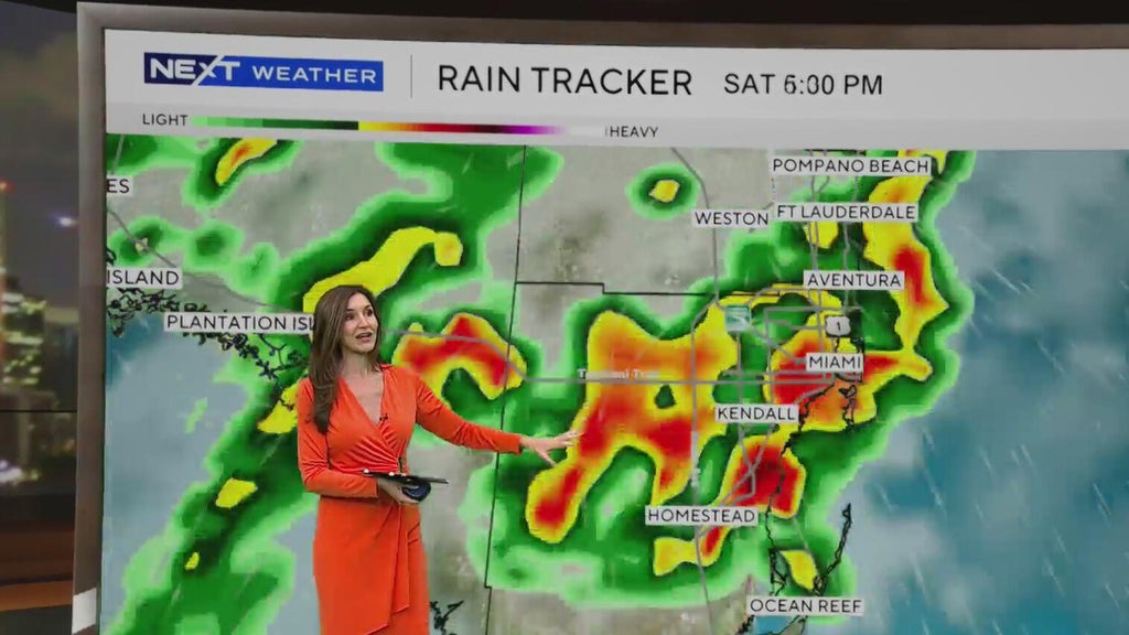 Spotty showers possible in South Florida Thursday before heavy rain, flood threat arrives this weekend — CBS Miami, Los Gatos Sports news