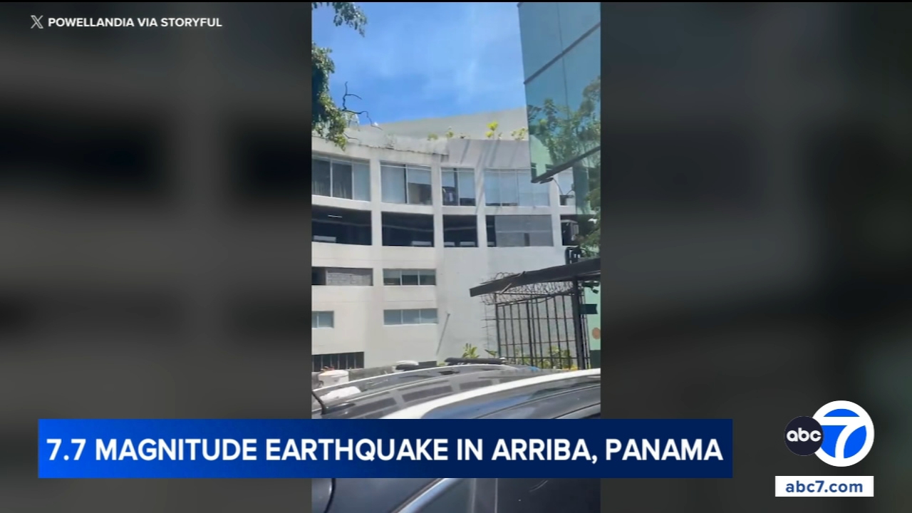 Panama earthquake: Tsunami threat after magnitude 7.7 earthquake and 6.6 aftershock rock region, USGS reports
— ABC 7 Bay Area, Los Gatos Schools news