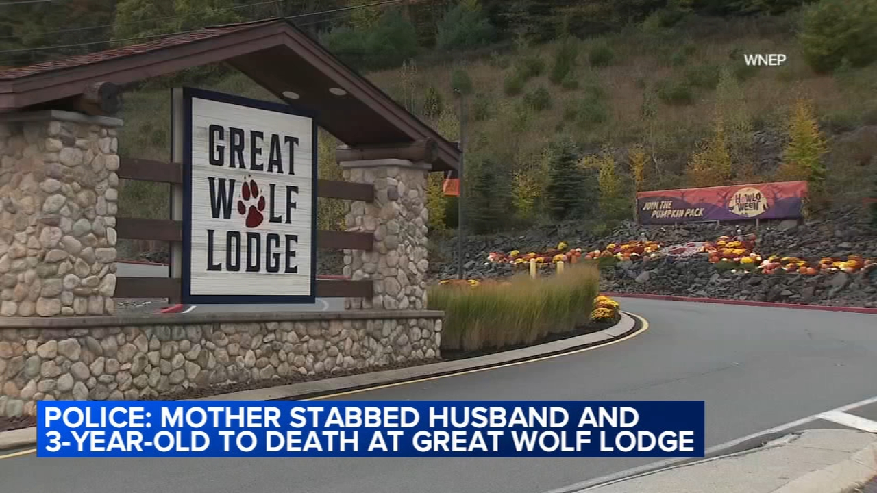 Great Wolf Lodge homicide: Metallica Rose Harrison accused of stabbing husband Charles Harrison, son to death at family resort in the Poconos in Scotrun, Monroe County, Pennsylvania
— ABC 7 Bay Area, Los Gatos Community news