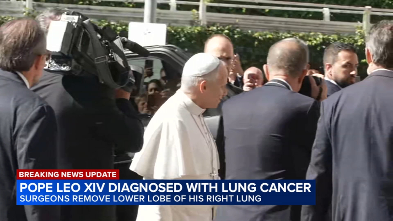 Pope surgery update: Vatican says Pope Leo XIV has lung cancer and the lower lobe of his right lung was removed
       — ABC 7 Bay Area, Los Gatos Community news