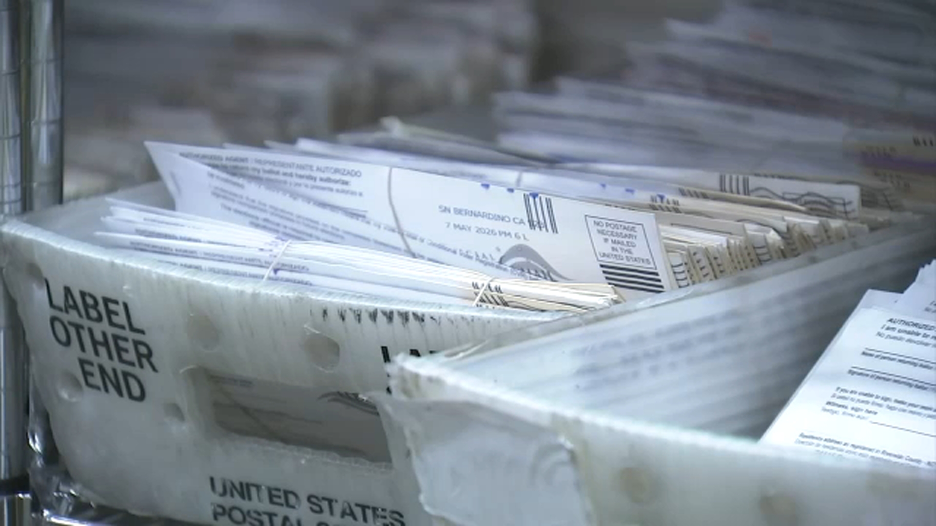 California officials urge voters to mail their ballots at least 1 week before Election Day
       — ABC 7 Bay Area, Los Gatos Community news