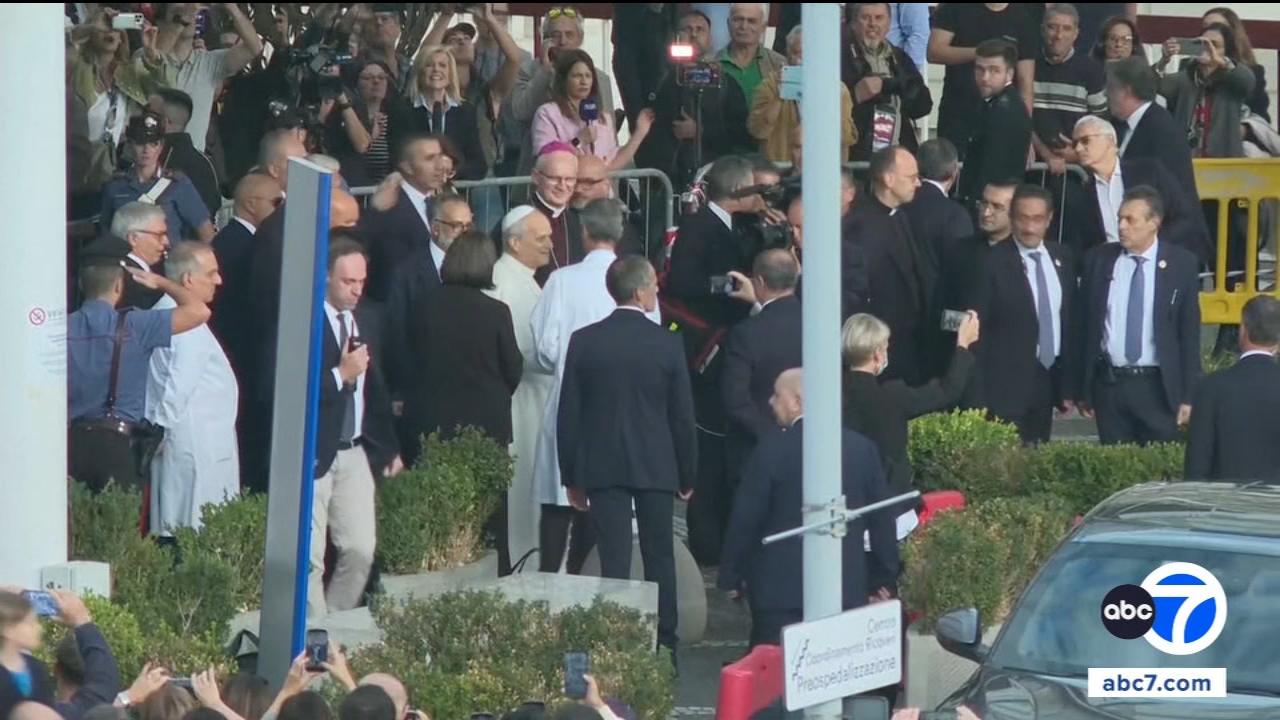 Pope Leo returns to the Vatican 4 days after lung cancer surgery
       — ABC 7 Bay Area, Los Gatos Health news