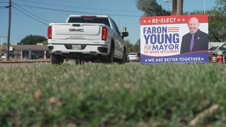 'Why would you do this?': White Settlement mayor reacts after councilman's wife cited for stealing campaign sign — WFAA (Dallas-Fort Worth), Los Gatos Government news