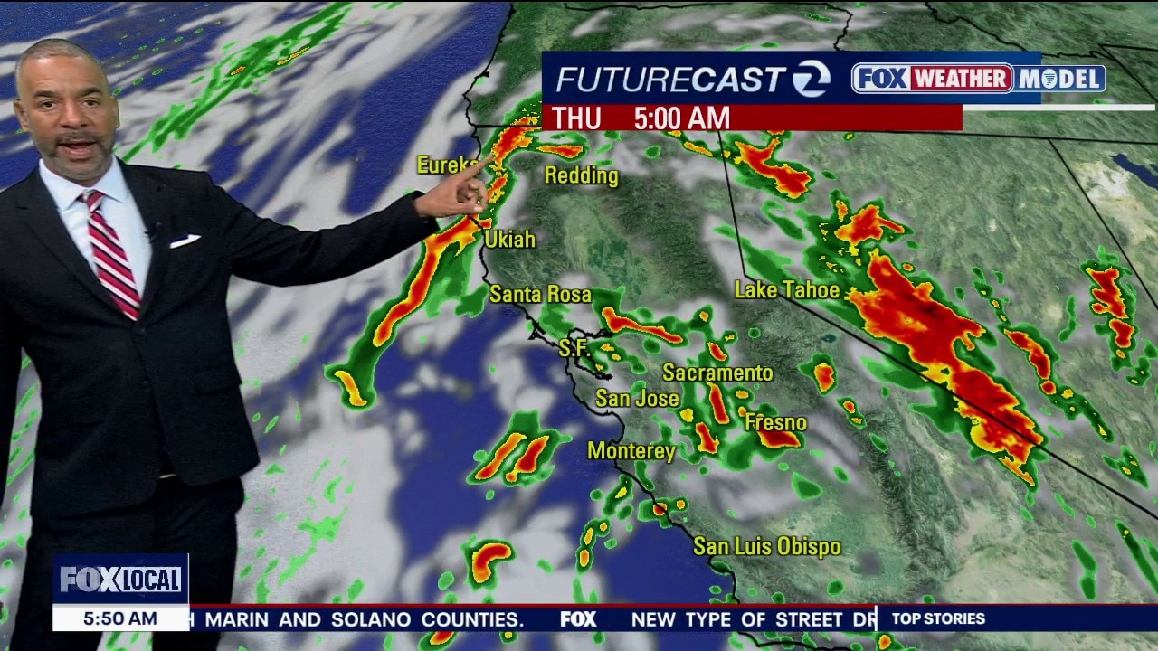 A wet day ahead as rain blankets the Bay Area — KTVU FOX 2 Bay Area, Los Gatos Sports news