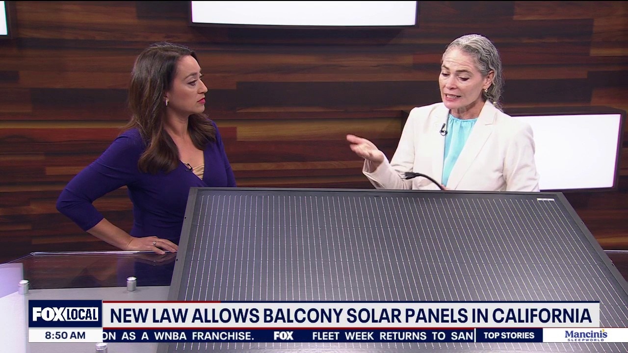 How balcony solar panels work, under new California law allowing them — KTVU FOX 2 Bay Area, Los Gatos Community news