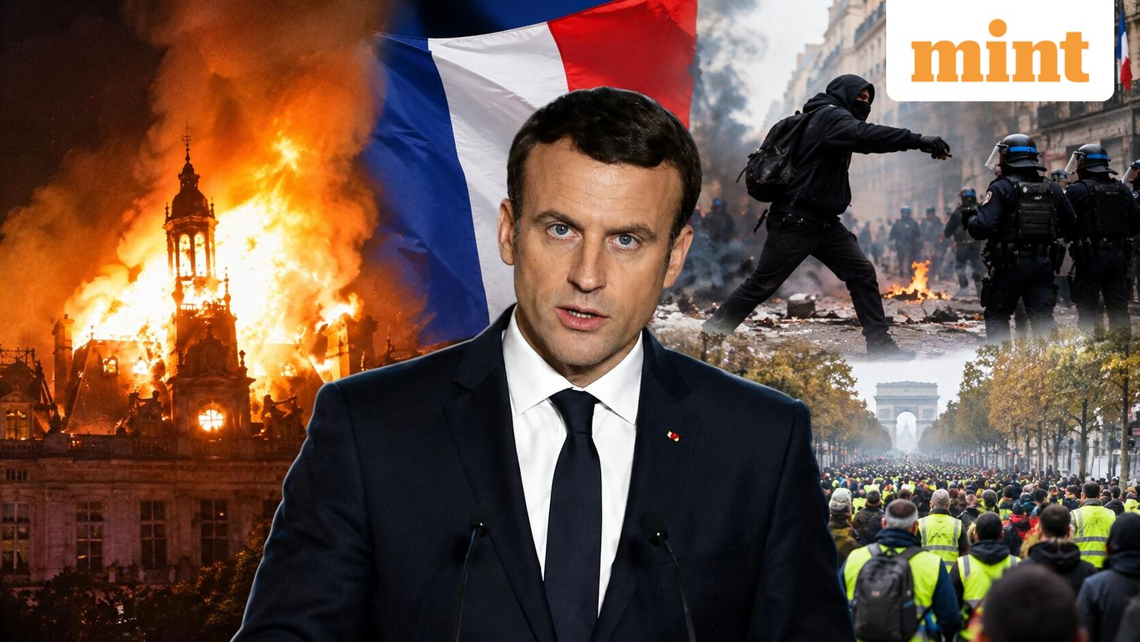 Why is France 'burning'? From student anger to nationwide unrest, is Yellow Vest movement back amid looting and clashes? — Mint India, Los Gatos Schools news