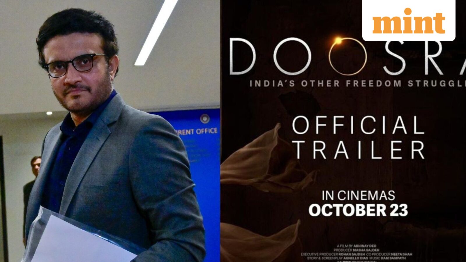 Sourav Ganguly vs ‘Doosra’: Delhi HC seeks filmmaker's response over cricketer's personality rights plea; what we know — Mint India, Los Gatos Technology news